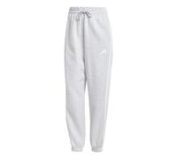 adidas Women's Essentials 3-Stripes Fleece Joggers, Grey L
