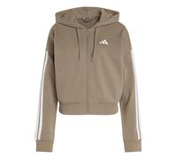 adidas Women's Essentials 3-stripes French Terry Full Zip Hoodie Hooded Sweatshirt (pack of 1)