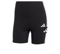 adidas Women Essentials 3 Stripes High Waisted Biker Shorts Black