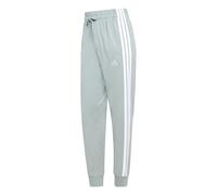 adidas Women's Essentials 3-Stripes Jogger Pants, Wonder Sage/White, XXL