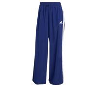 Adidas Essentials 3 Stripes Lifestyle Woven Parachute Pants Blue S Woman