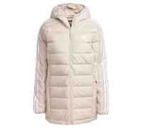 adidas Women's Essentials 3-stripes Light Down Hooded Parka Down Jacket