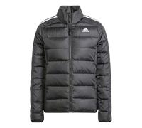 adidas Women's Essentials 3-Stripes Light Down Jacket, Black, XXL