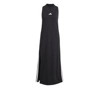 Adidas Essentials 3 Stripes Racerback Sleeveless Long Dress Black S Woman