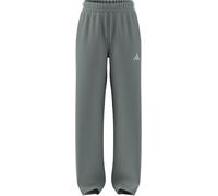 adidas Women's Essentials 3-Stripes Open Hem French Terry Pants, Wonder Sage/White, XS