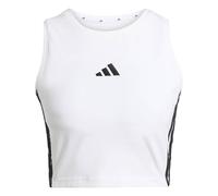 adidas Essentials 3-Stripes Sleeveless T-Shirt Pure White Women - XS