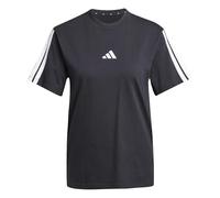 Adidas Essentials 3 Stripes Cotton Short Sleeve T-shirt Black 2XL Women