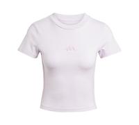 adidas Essentials Slim Baby 3-Stripes T-shirt short sleeve light pink Women - M