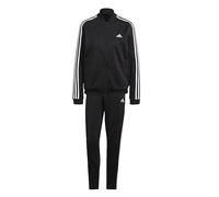 adidas Womens Essentials 3-stripes Track Suit, Black/White, Medium