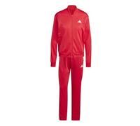 Adidas Essentials 3 Stripes Tracksuit Red M Woman