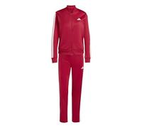 adidas Women's ESSENTIALS 3-STRIPES TRACKSUIT, active maroon, M