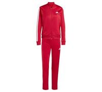 adidas Women's ESSENTIALS 3-STRIPES TRACKSUIT, active maroon, S