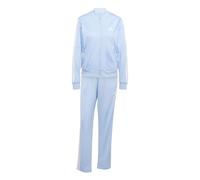 Adidas Essentials 3 Stripes Tracksuit Blue S Woman