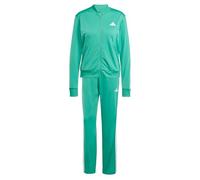 adidas Women's ESSENTIALS 3-STRIPES TRACKSUIT, semi court green, S