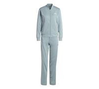 Adidas Essentials 3 Stripes Tracksuit Blue XS Woman