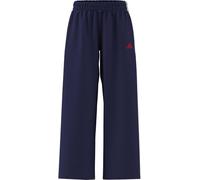 adidas Women's Essentials 3-Stripes Woven Parachute Pants, Mystery Ink/White, S