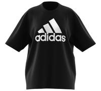 Adidas Womens Essentials Big Logo Boyfriend T-Shirt Colour: Black, Size: Medium
