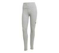 adidas Women's ESSENTIALS BIG LOGO COTTON LEGGINGS, medium grey heather/black, S Tall