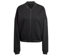 adidas Women's ESSENTIALS CONTEMPORARY LOGO BOMBER JACKET, Black, XL