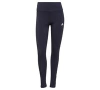 adidas Women's ESSENTIALS HIGH-WAISTED LOGO LEGGINGS, Legend Ink / White, M