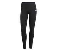 Adidas Women's Essentials Linear Cotton Leggings – Black/White – XS