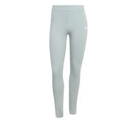 adidas Women's Essentials Linear Cotton Leggings, Wonder Sage/White, M