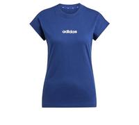 adidas Women Essentials Linear Cotton Tee Black