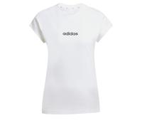 adidas Women Essentials Linear Cotton Tee Black