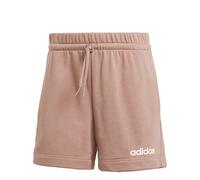 adidas Women's Essentials Linear French Terry Shorts, Warm Clay/White, XXS