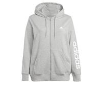 adidas Women's Essentials Linear Full-zip French Terry Hoodie Sweatshirt