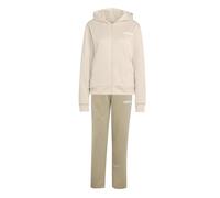 Adidas Essentials Linear Tracksuit Beige XS Woman