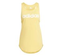 adidas Women's Essentials Loose Logo Tank Top, semi Spark/White, L