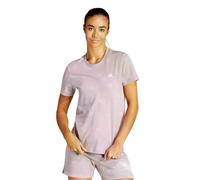 adidas Women's Essentials Monogram Slim Graphic Tee, preloved fig, XL