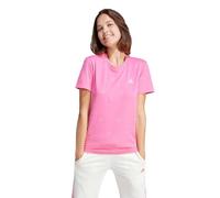 adidas Women's Essentials Monogram Slim Graphic Tee, Pulse Magenta, S