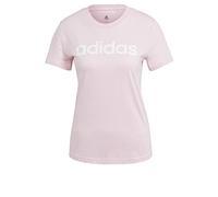adidas Women Essentials Slim Logo Tee Pink