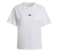 adidas Womens Essentials Small Logo Cotton T-shirt Regular Fit