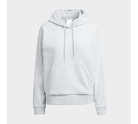 adidas Women's Essentials Small Logo Feel Cosy Hoodie, Grey L