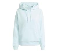 adidas Women's ESSENTIALS SMALL LOGO FEEL COZY HOODIE, halo mint/white, M