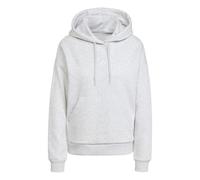 adidas Women's ESSENTIALS SMALL LOGO FEEL COZY HOODIE, light grey heather/white, XXL