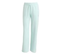 adidas Women's Essentials Small Logo Feel Cozy Open Hem Pants, Halo Mint/White, L