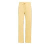 adidas Women's Essentials Small Logo Feel Cozy Open Hem Pants, Semi Ice Tangerine/White, M