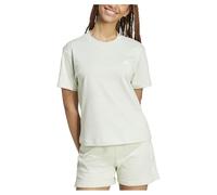 adidas Women's Essentials Small Logo T-Shirt, Linen Green, S