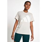 adidas Women's Essentials Winners T-Shirt - Wonder Alumina/White - Grey - Size: Medium