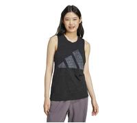 adidas Women's Essentials Winners Tank Top - Black/White - Size: Large