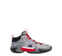 adidas Women's Exhibit Select Cp Mid Basketball Shoes, Silver Metallic/Better Scarlet/Core, 4.5 UK
