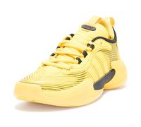 Adidas Womens Exhibit Select Mid Trainers-Legacy, Utility Yellow/Black/Crew Yellow, 9.5