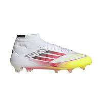 adidas Womens F50 Elite Firm Ground Mid Soccer Cleats - White, White, 8