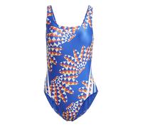 adidas Women's Farm Clx St One Piece Swimsuit 6 (XXS) Blue