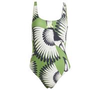 Adidas Womens X Farm 3 Stripes Pool Beach Swimsuit Swimwear One Piece