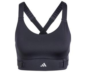 adidas - Women's Fastim L HS Bra - Sports bra size S - Cup: C-D, grey/blue